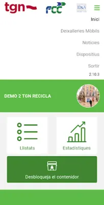 TGN RECICLA android App screenshot 1